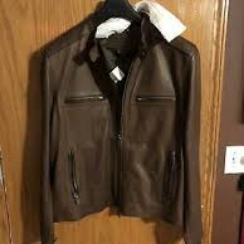 Coach leather jacket